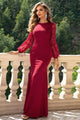 Poppy Sequin Round Neck Stunning Maxi Dress - Vestir en Moda