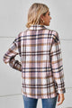 Rebecca Collared Plaid Shacket Shirt - Vestir en Moda
