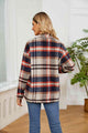 Rebecca Collared Plaid Shacket Shirt - Vestir en Moda