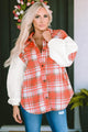 Remington Plaid Button Down Jacket with Buttoned Pockets - Vestir en Moda