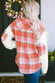 Remington Plaid Button Down Jacket with Buttoned Pockets - Vestir en Moda