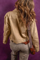 Rosie Button Down Collared Pokceted Jacket - Vestir en Moda