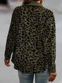 Stephanie Full Size Leopard Buttoned Casual Jacket - Vestir en Moda