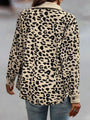 Stephanie Full Size Leopard Buttoned Casual Jacket - Vestir en Moda