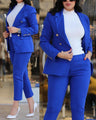 Vitaly Formal Business Blazer Ladies 2 Pieces Sets - Vestir en Moda