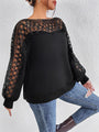 Yelidania Lace Trim Boat Neck Knit Top Sweater - Vestir en Moda